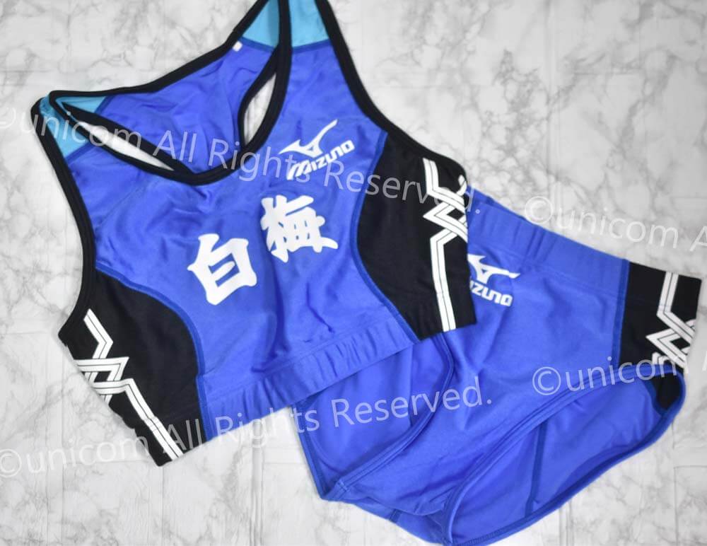 mizuno 女子陸上 白梅 オーダーメイドユニフォーム買取入荷│陸上競技