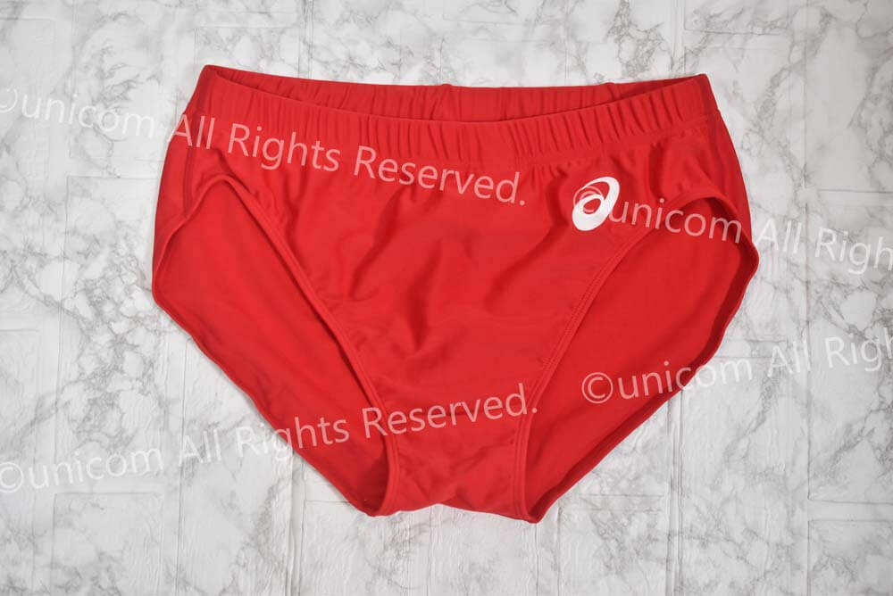 アシックス 陸上レーシングブルマレッドカラー買取入荷│陸上競技用品