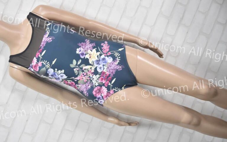 スティナ花柄 レオタード ネイビー stina / type V lucky / petit