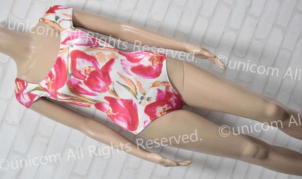 stina キッズジュニアチェック柄レオタードJr.S 130〜140 M10929401