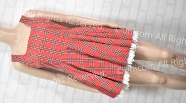 キャンディフルーツ ギンガムチェック柄 メイド服買取入荷
