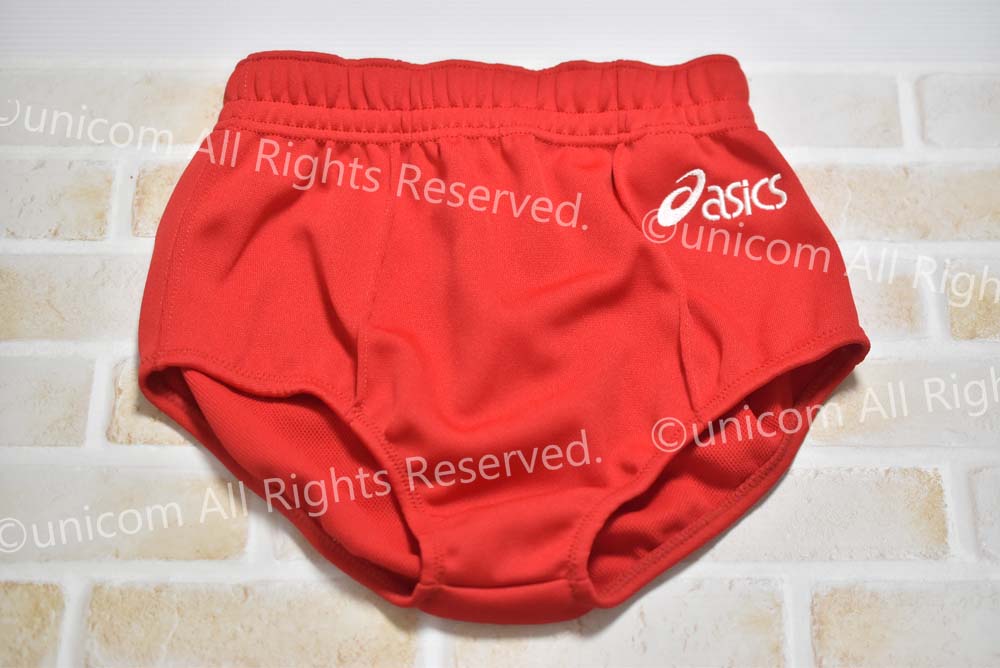 アシックス XW2705 女子バレー スポーツブルマー赤買取入荷